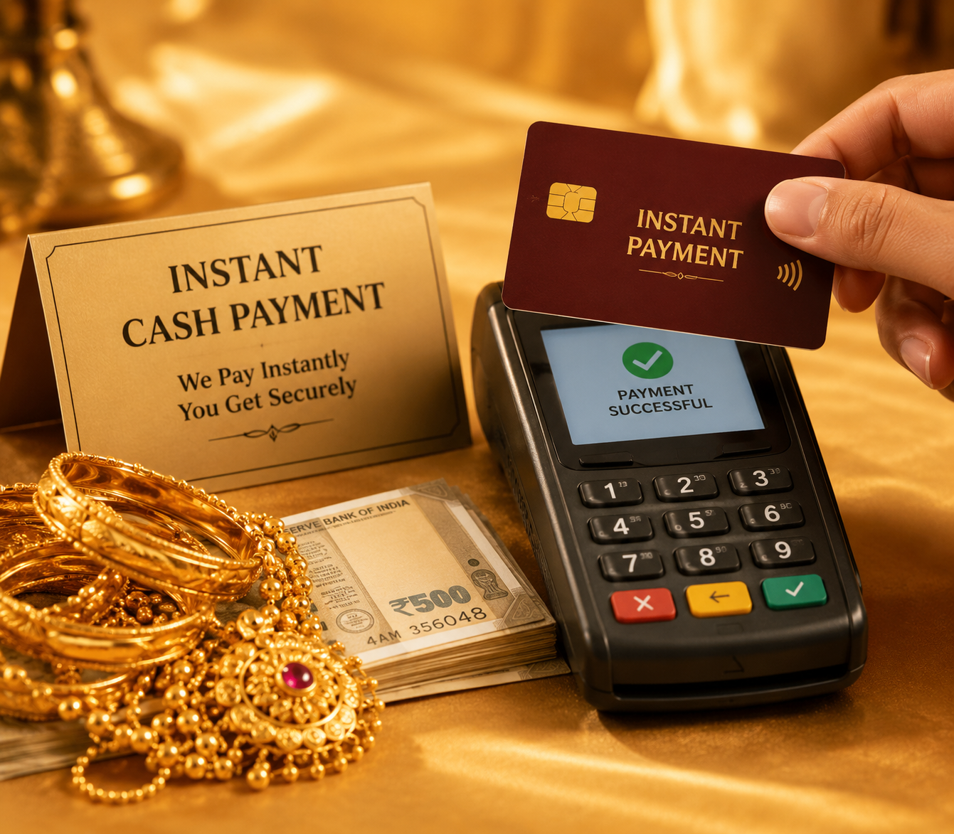 Instant Cash Payment